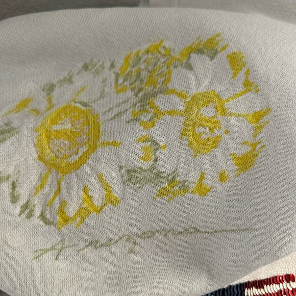 vintage white arizona embriodered crewneck - Picture 2 of 6